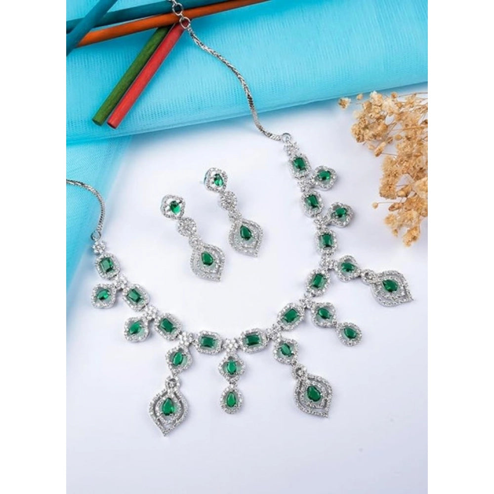 Emerald Royalty Necklace Set