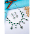 Emerald Royalty Necklace Set