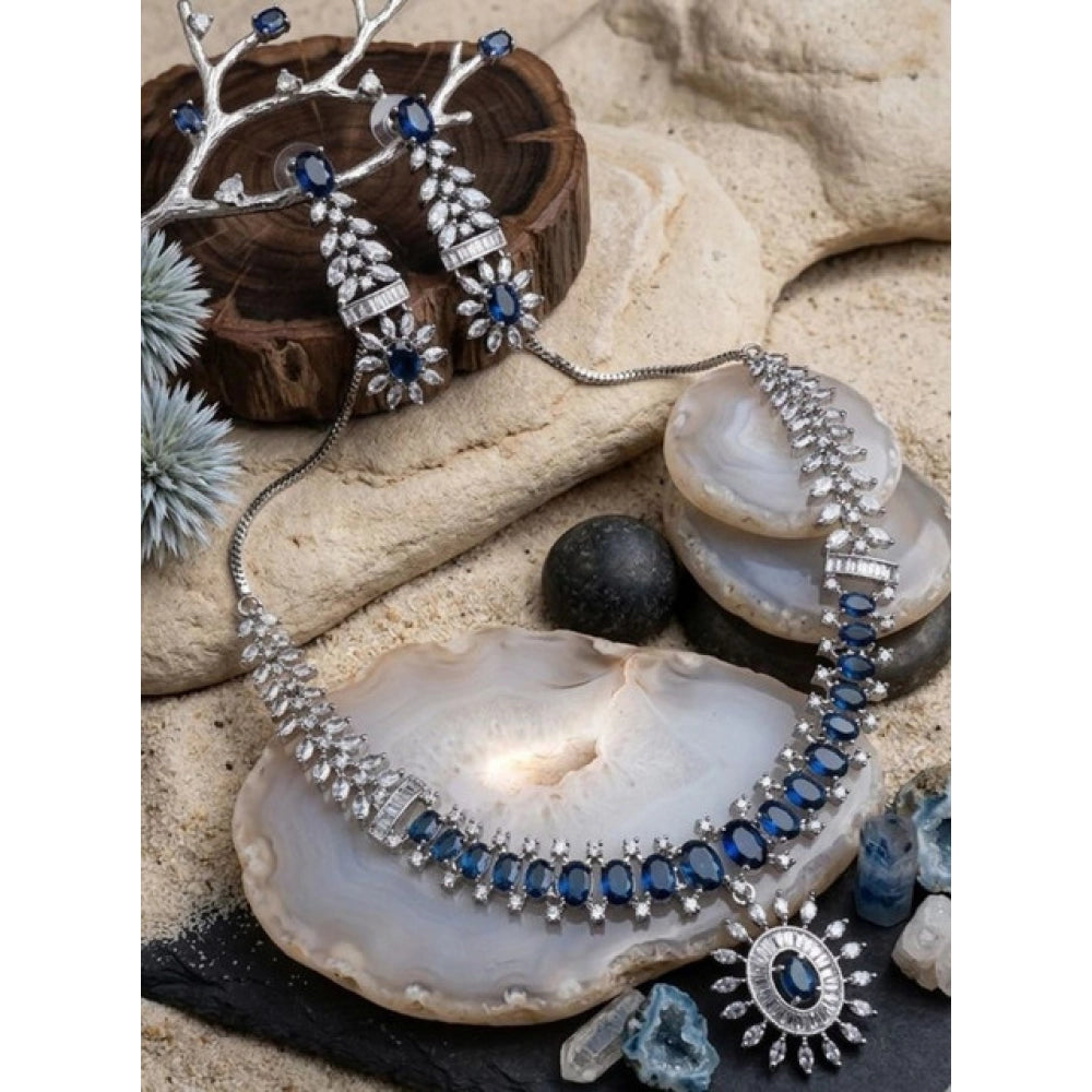 Azure Drop Necklace Set