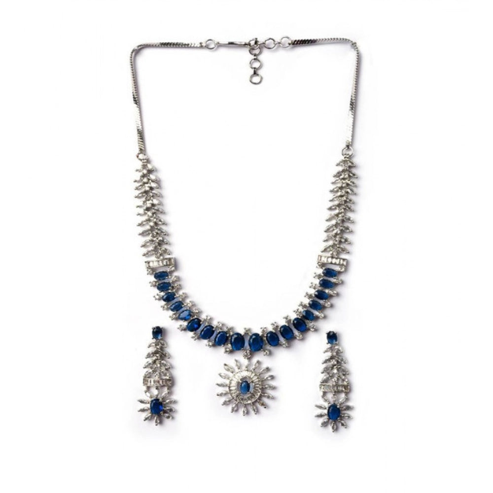Azure Drop Necklace Set