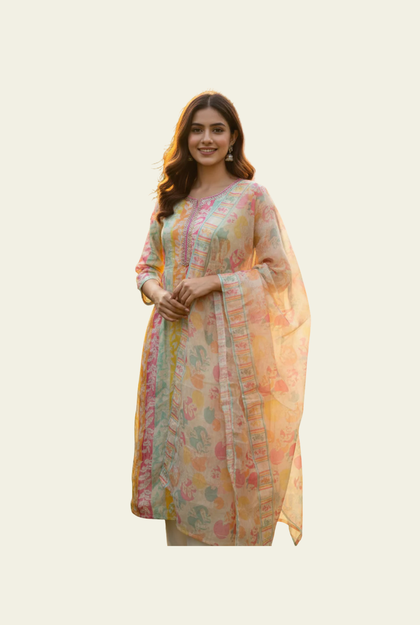 Peach Mint Elegance Set