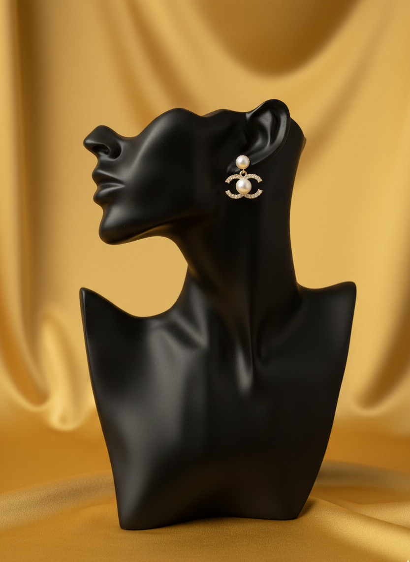 Channel type Earrings