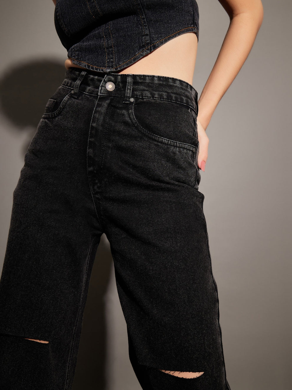 Black Baggy Jeans