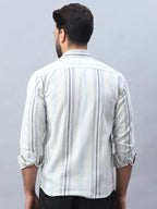 Off-White Striped Casual Shirt