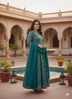 Sea Green floral set
