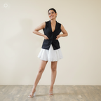 Monochrome Mini Dress