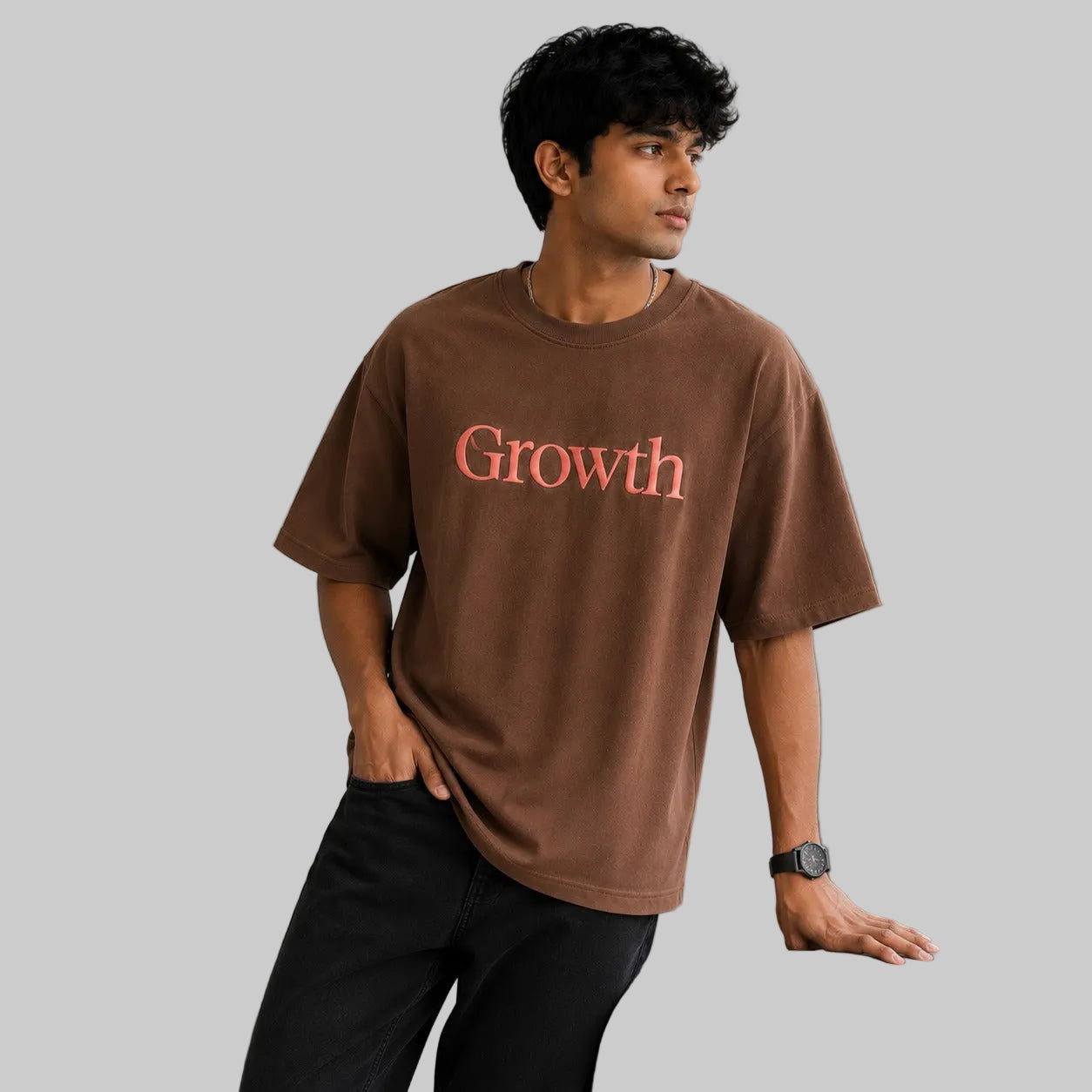Brown Growth T-shirt