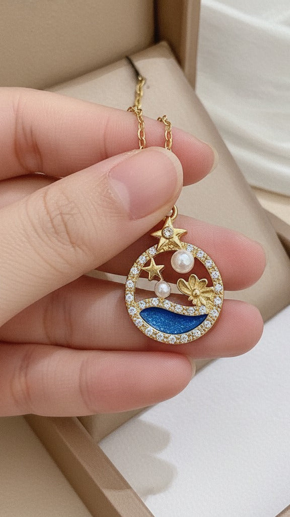 Ocean Pendant chain