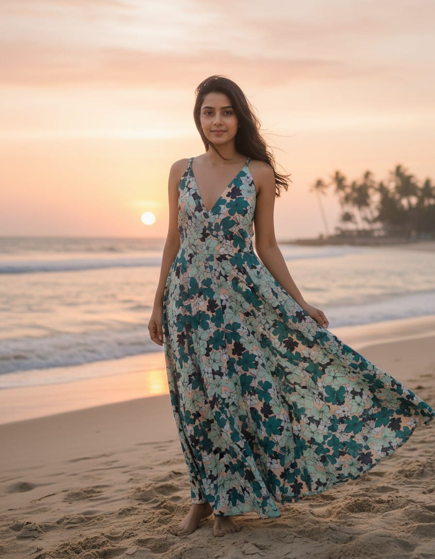 Summer Spaghetti Strap Dress