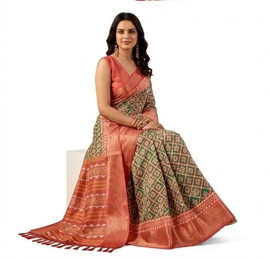 Silk Woven Saree