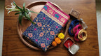 Navy Patola Silk Meena And Zari Woven Saree