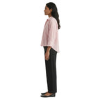 Pink Striped Button-Down Shirt