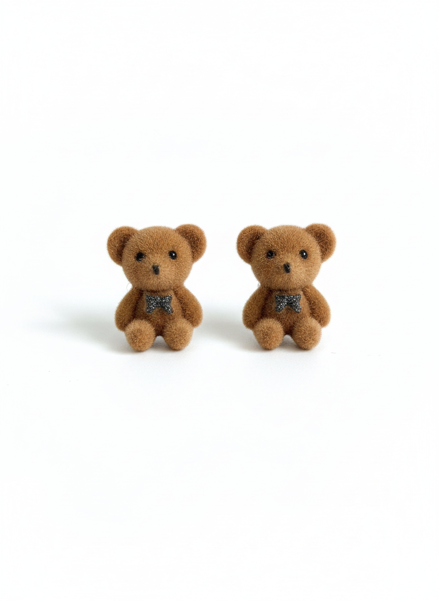 Teddy Bear Earrings