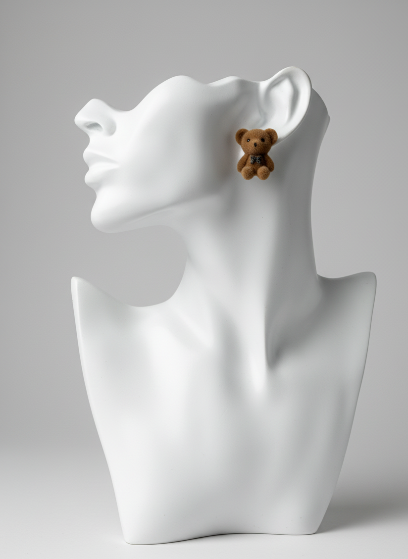 Teddy Bear Earrings