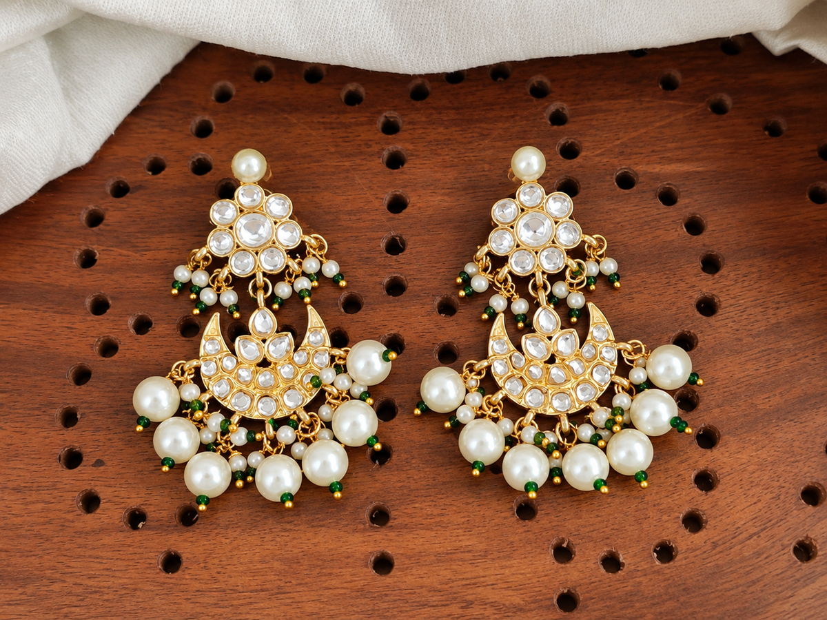 Pearl Chandelier Earrings