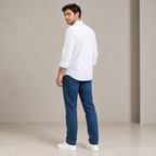 Men's White Casual Shirt