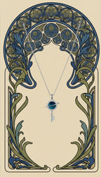Cosmic Key Pendant Necklace