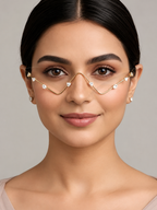 Mehndi Crystal Wave Statement Eyewear