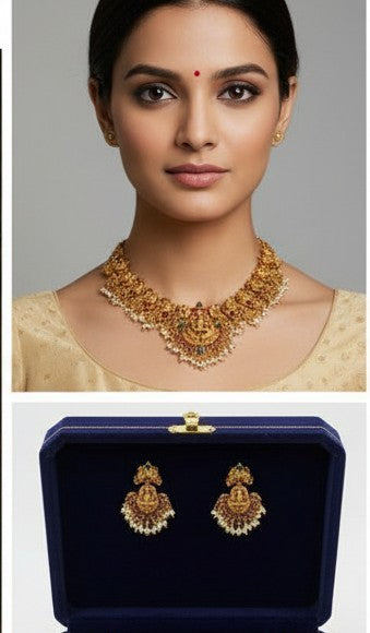 Regal Temple Heritage Jewellery Set
