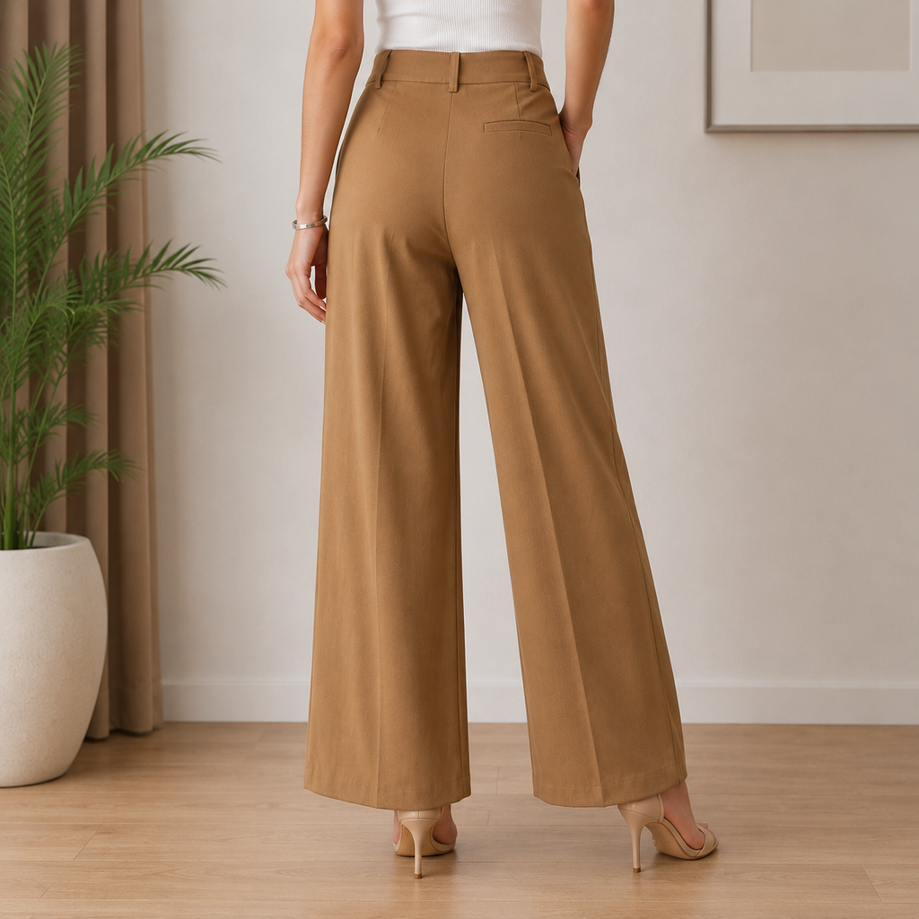 High-Waisted Trouser