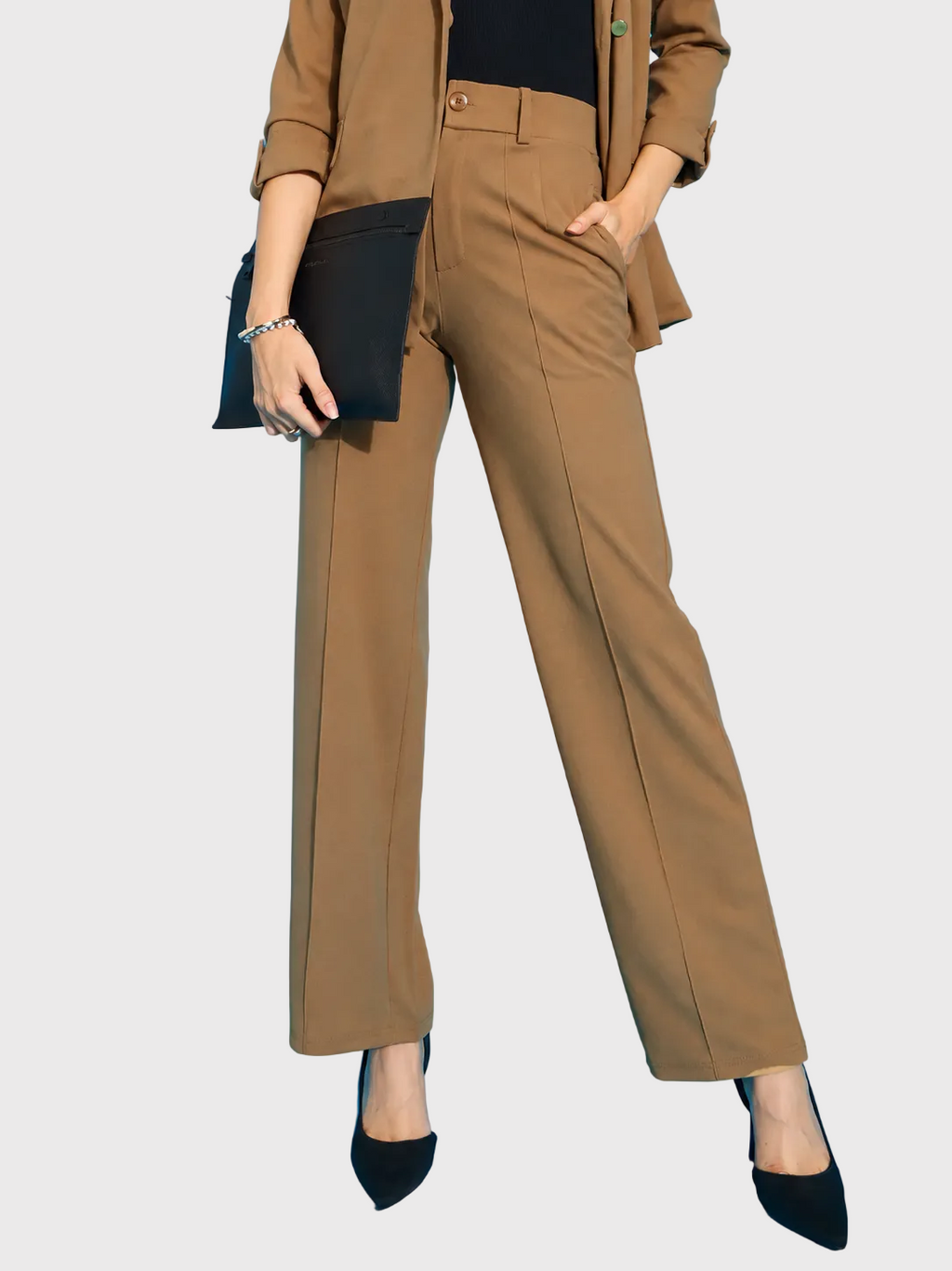 High-Waisted Trouser