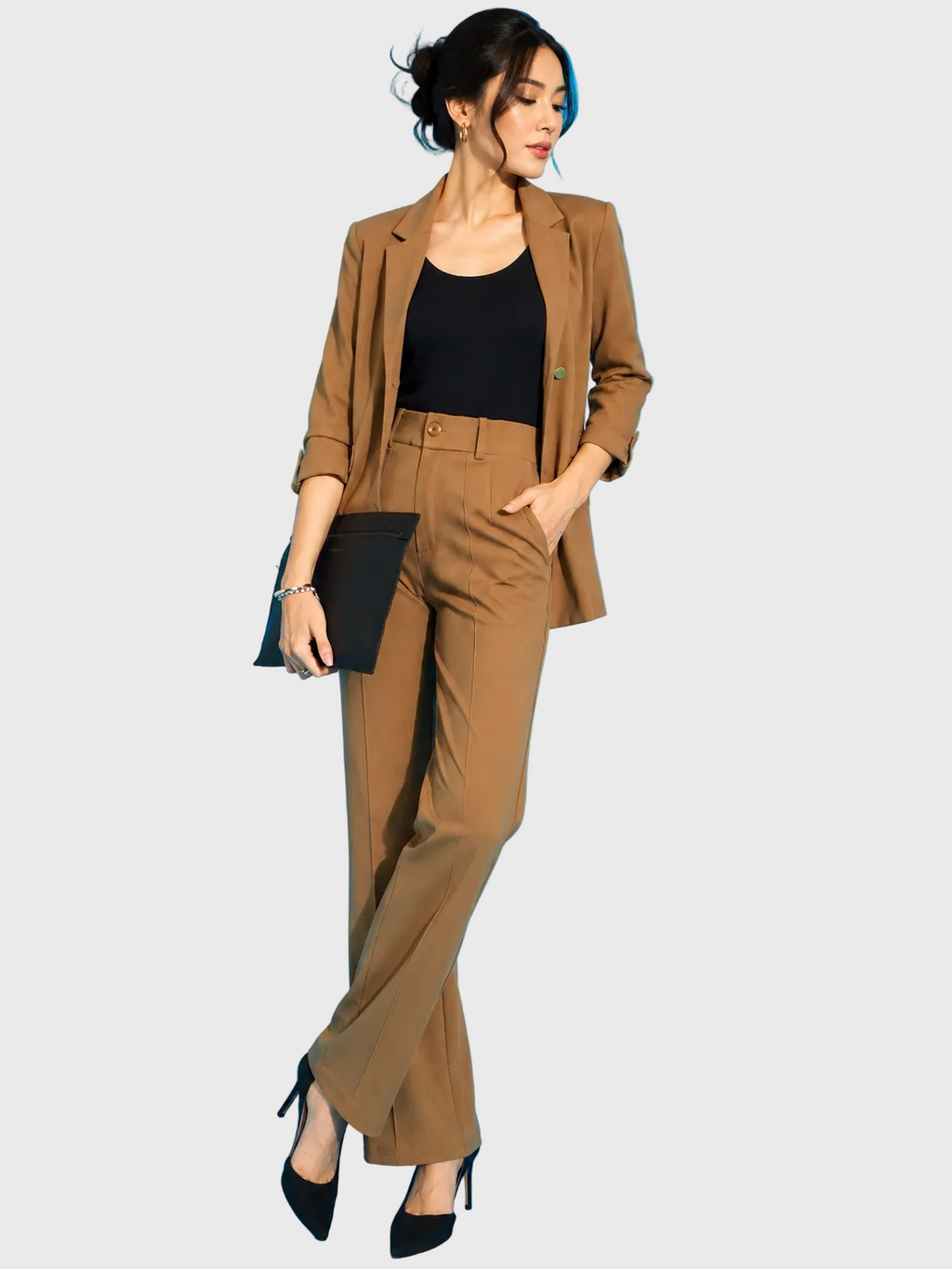High-Waisted Trouser