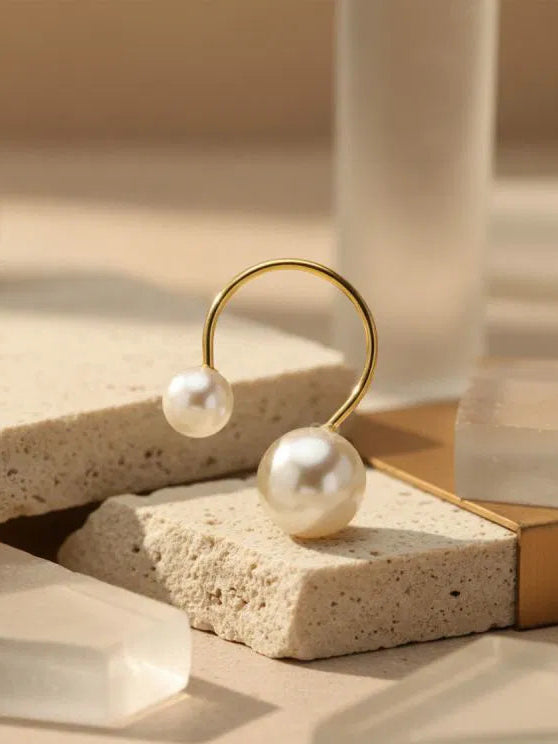 Pair Of Pearl Ring