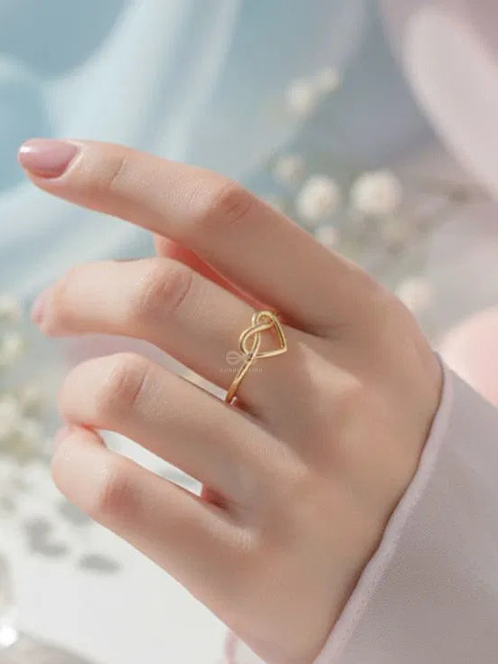 Tangled Heart Ring