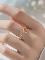 Tangled Heart Ring