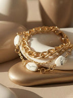 Golden Stone Bracelet