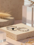 Adjustable Silver Rings