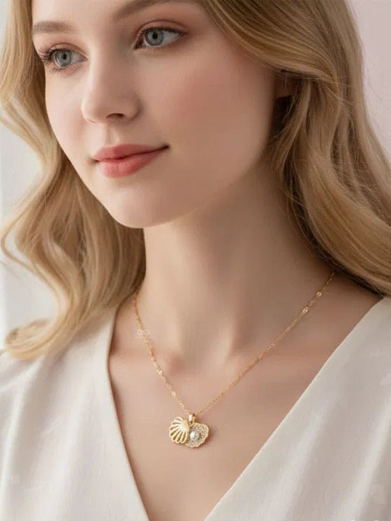 Golden Seashell Chain