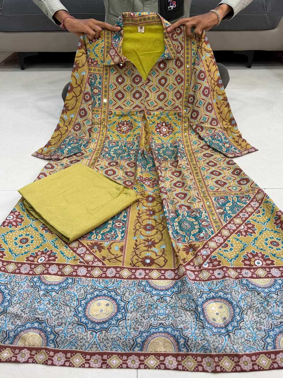 Women's Ajrakh Print Co-ord set