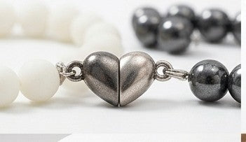 Magnetic Heart Charm Bracelet