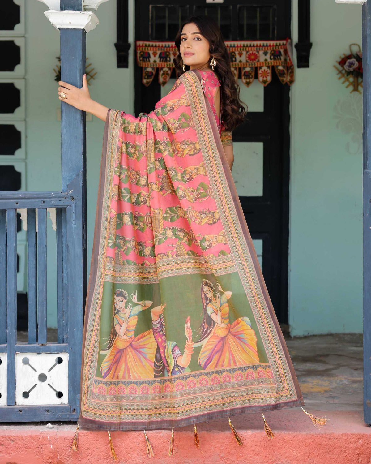 Printed Soft Silk Saree